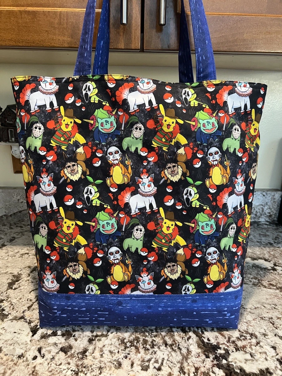 Washable tote with pockets sale