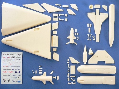 Anigrand Models 1/144 X-PLANES REUSABLE LAUNCH VEHICLES Complete Set - 第 2/4 張圖片