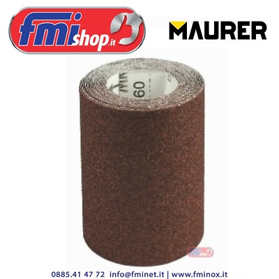 Rotolo Carta Vetrata 115mm X 5mt Grana 220 - Ossido Alluminio Per Legno E Metalli - Foto 9