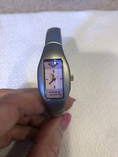 Ladies Roxy Wrist Watch Just needs a battery Stainless Steel Wo36