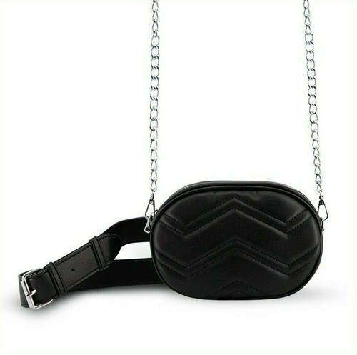 Borsa Donna Trapuntata Girovita Marsupio Cintura Porta Cel Comoda Elegante  Moda | eBay