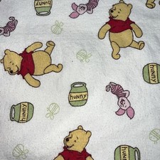 VTG Disney Winnie the Pooh baby receiving blanket Piglet Hunny