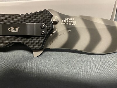 Zero Tolerance 0350TS Folding Knife - Black for sale online Zero Tolerance 0350TS Folding Knife - Black for sale online
