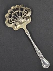 Gorham Marguerite Sterling Bon Bon Spoon w/ Pierced Gold Wash Bowl