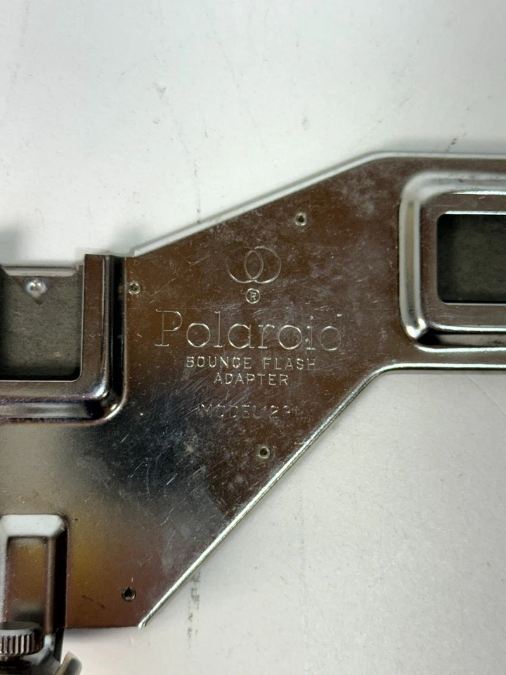 Vintage Polaroid Bounce Flash Adapter Bracket Model #291 Silver for Cameras - Image 2 of 4