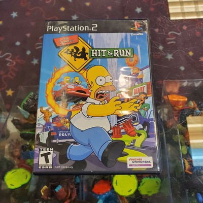 The Simpsons: Hit & Run, PS2 Black Label, Disc and Box Only, No Manual | eBay