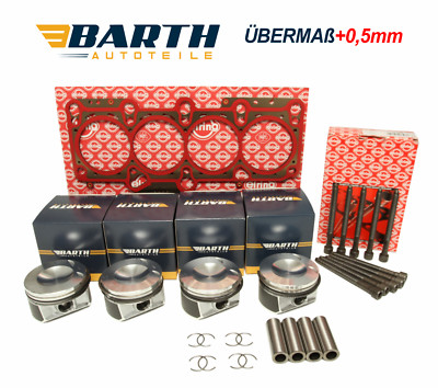 Repair kit piston excess size +0.5 mm 20 mm Audi Skoda VW 2.0 06D107066C 376,843