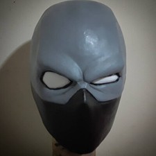 Twice Mask My Hero Academia Latex Cowl Cosplay Costume Prop Adult Size