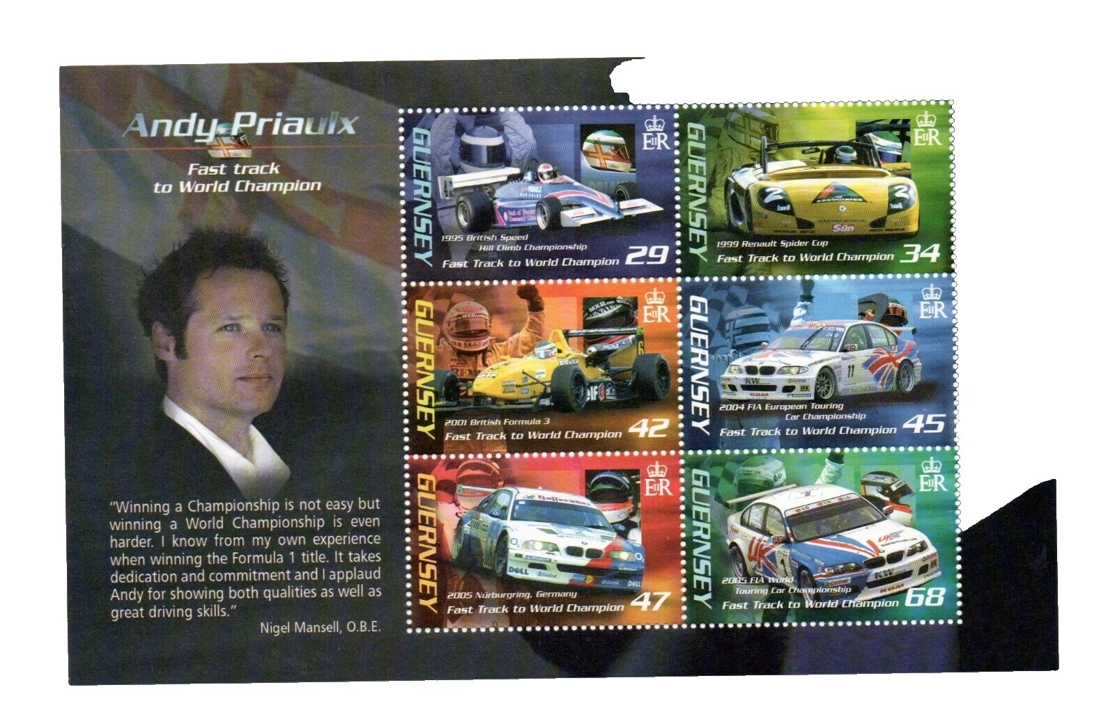 Mint Hinged Cars British Stamps