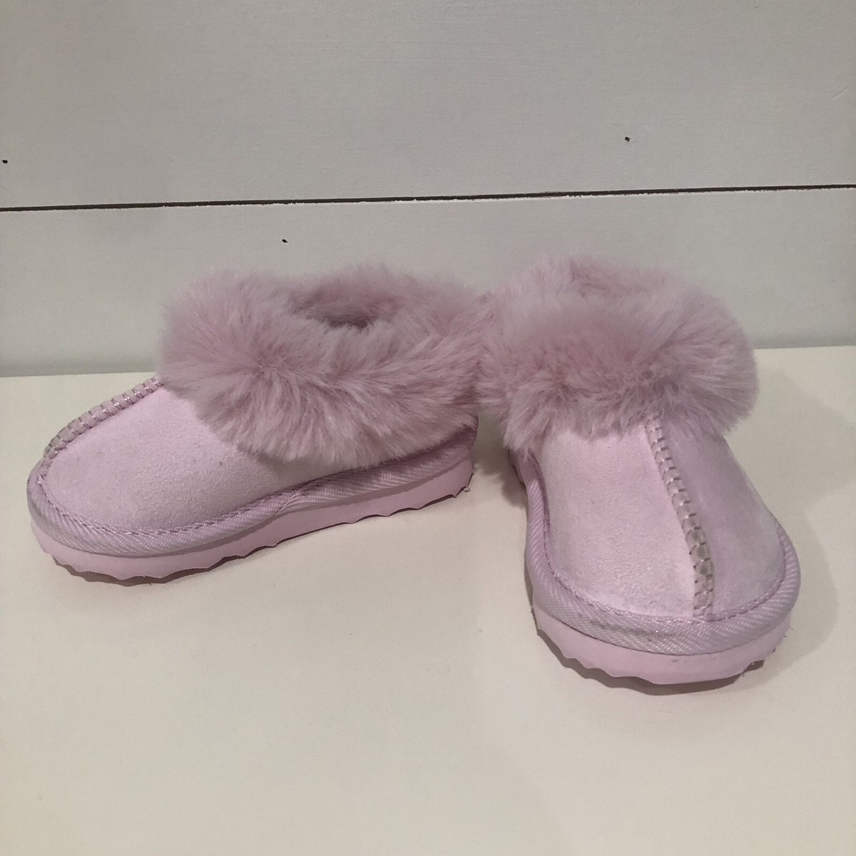 Pink Ugg Girls Ugg Style Slippers Target Pink Toddler Slippers