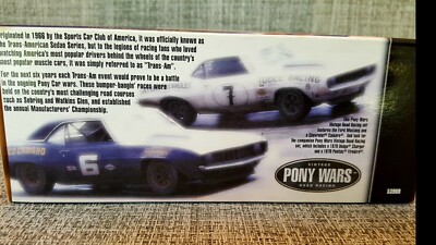 🔴100% HOT WHEELS LIMITED EDITION PONY WARS ROAD RACING SET