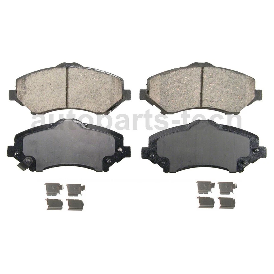 Juego de 2 pastillas de freno de disco delanteras traseras Wagner para Jeep Liberty 2008~2012 Foto 2 de 4