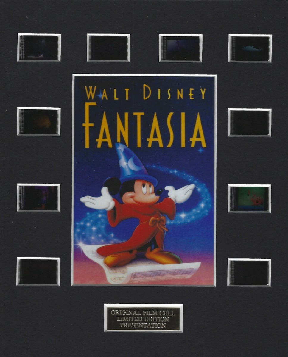 Fantasia (1940) Authentic 35mm Movie Film Cell 8x10 Matted Display