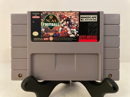 NCAA Football (Super Nintendo Entertainment System, SNES) ***Free Shipping***