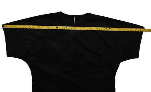 Falda de dos piezas de terciopelo negro para mujer GW Graff de 1980 hecha en EE. UU. DE COLECCIÓN - Imagen 6 de 16