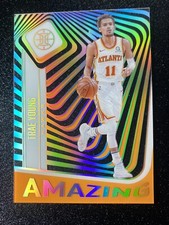 2020 - 21 Panini Illusions Trae Young Orange Amazing Acetate #17