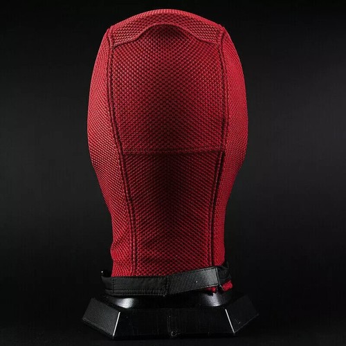 NEW Deadpool Full Face Mask Perspective Breathable Knit Helmet Halloween Cosplay - Picture 4 of 6