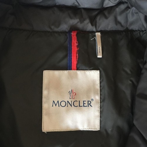Moncler Puffer Jacket Coat Dark Green Size 0 - Foto 4 di 8