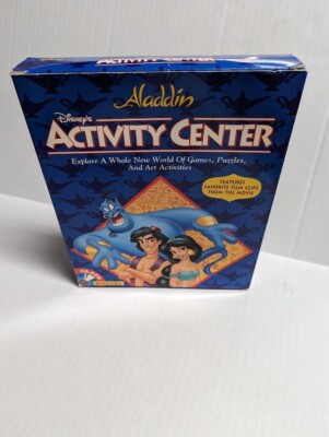 Disney Aladdin Activity (PC DVD-ROM) 🎮Missing Game Disc Box Only , NO ...