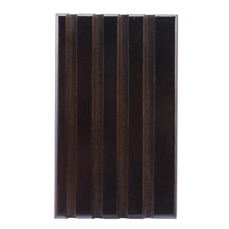  Display Stand Rack Coin Holder 4-Row Torched Wood Challenge5175
