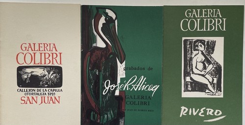 5 Art Catalogs Myrna Baez Marcos Irizarry Jose Alicea Colibri Puerto Rico Pamphl - Imagen 2 de 5