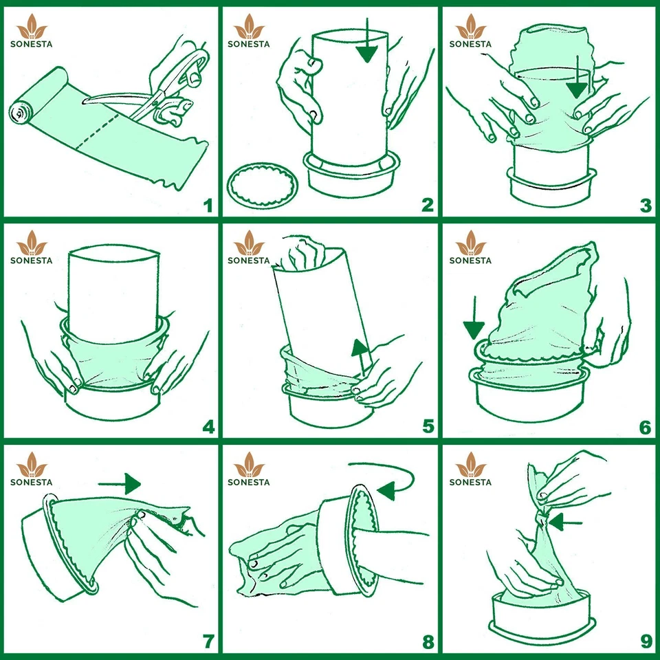 200m ECO Nachfüllfolie für Windeleimer Kompatibel mit Tommee Tippee TEC - Bild 2 von 4