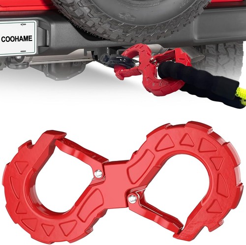 3/8" Tow Hook, G80 Heavy-Duty Winch Hook for Off-Road Recovery, 33,000 lbs - Picture 2 of 7