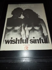 The Doors Wishful Sinful Rare Original Promo Poster Ad Framed! 