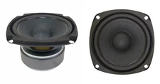 4-1/2" Woofer Speakers Replacements 8ohm Home Audio PAIR 4.5" ext. Range (2) NEW