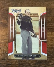2008 Donruss Sports Legends Mirror Red #54 Gerry Cheevers /250 Boston Bruins