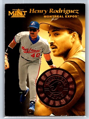 金メッキ 記念硬貨 1976-1979 253-275 1997 Pinnacle Mint Collection Henry Rodriguez #26 Bronze