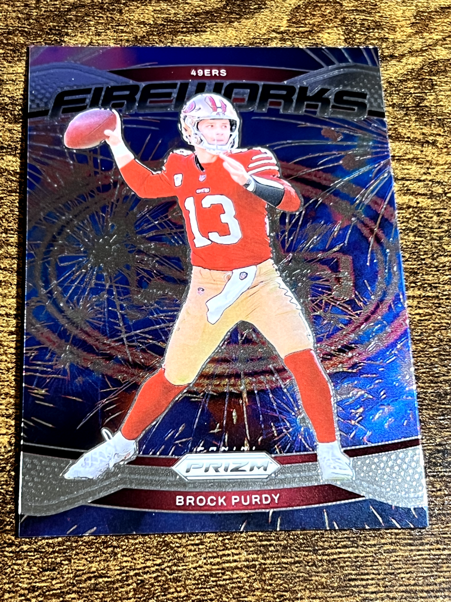 BROCK PURDY 2024 Panini Prizm Fireworks #2 | eBay