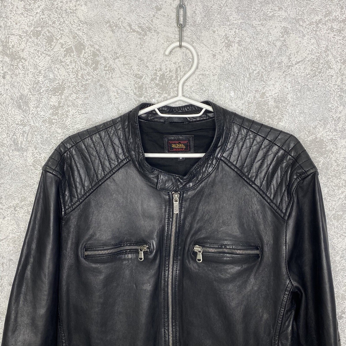 【Von Dutch MOTORS】ダック ライダースジャケット A-3016 Von Dutch MOTORS】ダック ライダースジャケット A-3016 - メルカリ