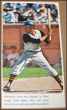 1970 Matty Alou Magazine Clipping Pittsburgh Pirates Sports Illustrated Baseball