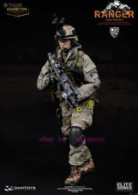 Damtoys Dam78010 1/6 Us Army 75th Ranger Regiment Saw Gunner