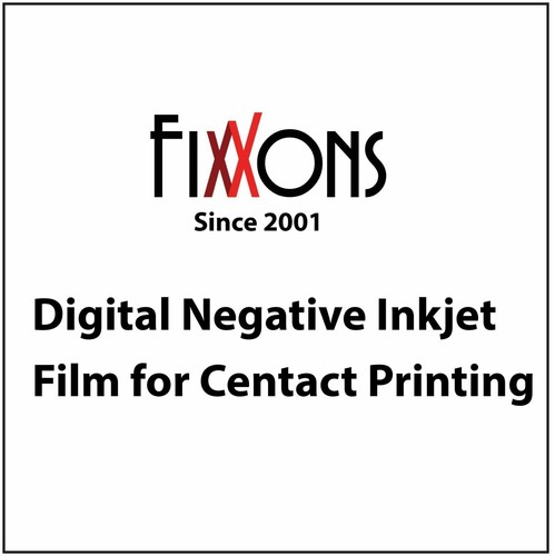Digital Negative Inkjet Film for Contact Printing 8.5" x 11" - Picture 2 of 2