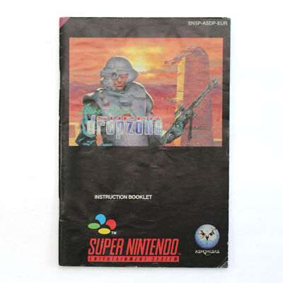 SNES Archer Maclean´s Super Dropzone SNSPASDPEUR Spielanleitung / Handbuch / Man