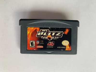 NFL Blitz 2003 Game Boy Advance Nintendo GBA