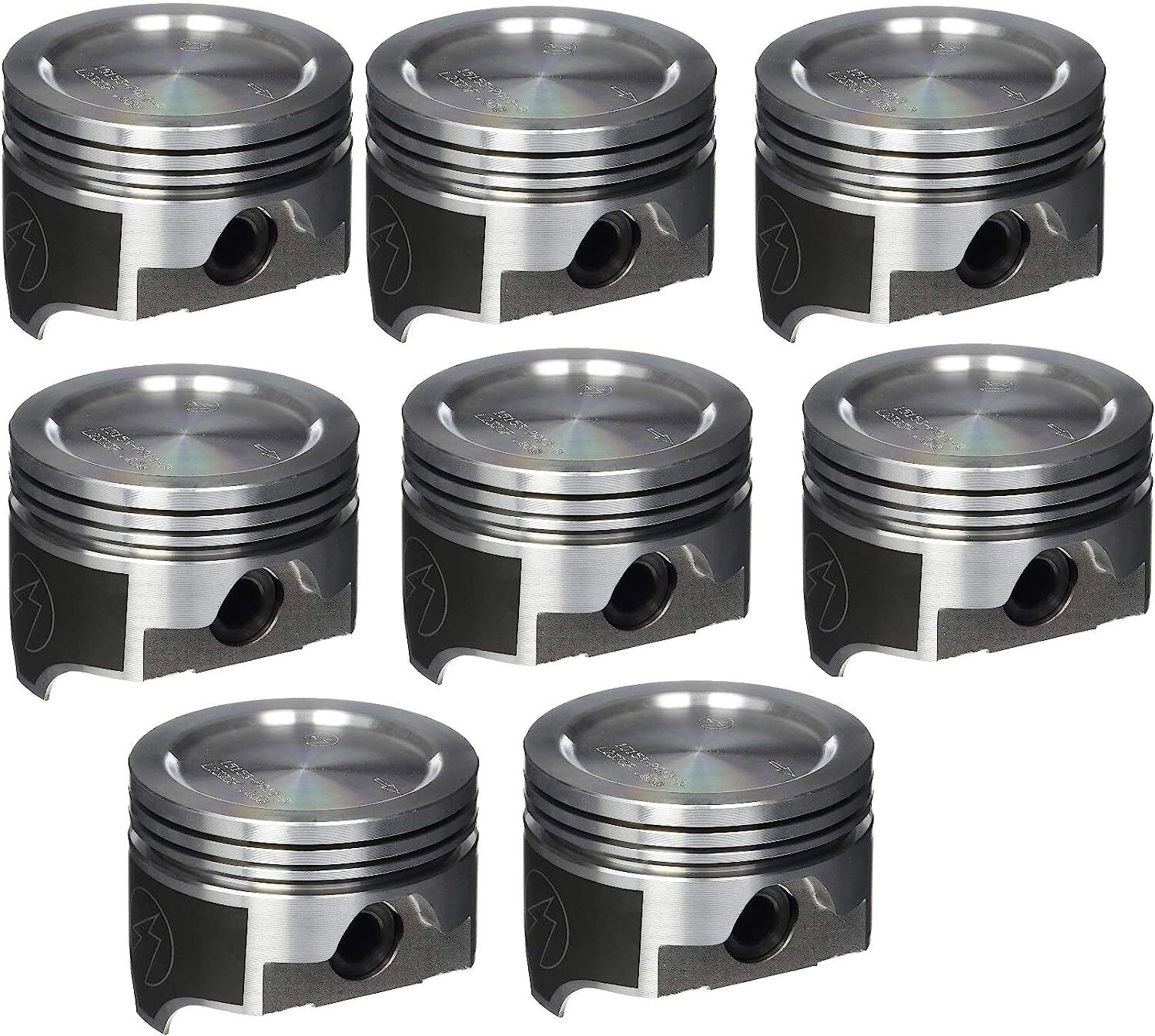 SPEED PRO Coated Skirt Pistons Set/8 for Oldsmobile/Olds 455 4