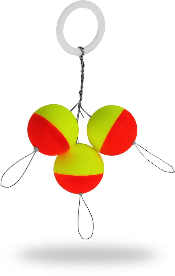 STORFISK FISHING & MORE Pilotkugeln zum Angeln - Forellen Fixpiloten Posen - 3er Set oder 9er Sparset