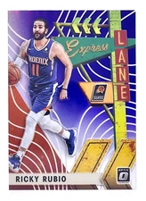 2019-20 Donruss Optic Express Lane Purple #4 Ricky Rubio Phoenix Suns