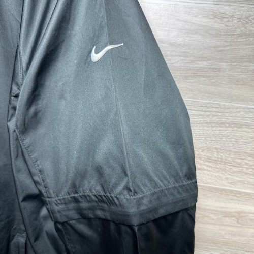NikeFit Storm Windbreaker Jacke halber Reißverschluss Herren Größe M abnehmbare Ärmel - Bild 7 von 10