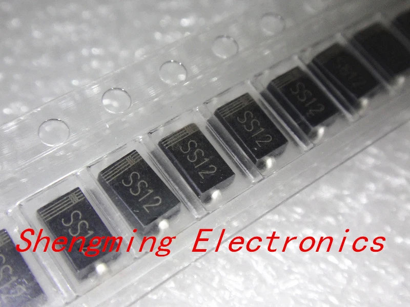 100PCS SS12 1N5817 1A 20V SMA Schottky diode DO-214AC IN5817 - Bild 1 von 1