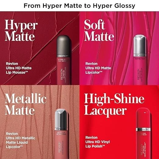 Revlon Ultra HD Matte Lip Color, HD Romance, 5ml - Image 4 of 4