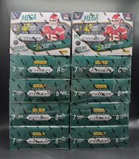 Lot of (10) 2025 Panini Prizm NFL Football Mega Box Factory Sealed NEW!