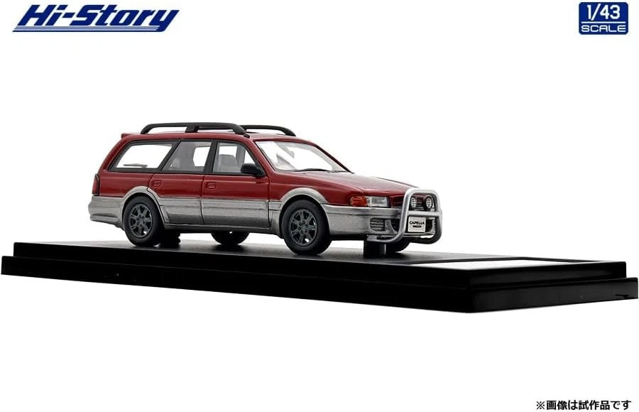 Hi Story 1/43 MAZDA CAPELLA WAGON FX (1994) красный/серебристый HS506RE - Изображение 3 из 4