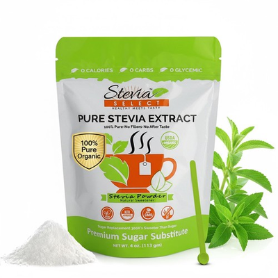 #ad Organic Stevia Powder Sugar Free Plant Based Stevia Sweetener Non GMO Pure ... $50.41
