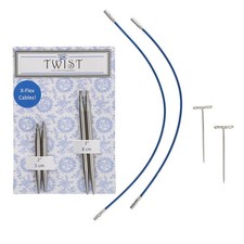 ChiaoGoo Twist Short Combo 2in 3in US 7 Knitting Needles 4.5mm