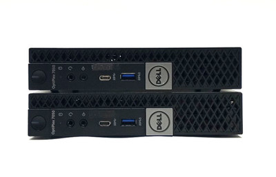 Lot of 2 Dell OptiPlex 7050 Micro i7-7700T@2.90GHz 8GB RAM NO HDD/NO OS WH920