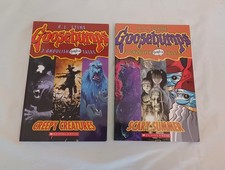 GOOSEBUMPS Graphic Novel Kids Series Lot of 2 (# 1 & 3 ) Set Graphix Comic Books